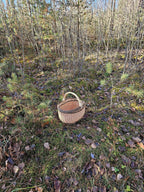 Wicker basket 026r - NaturelyWoven wicker - handmade