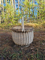 Wicker basket 031r - NaturelyWoven wicker - handmade