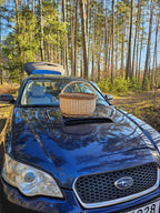 Wicker basket 031r - NaturelyWoven wicker - handmade