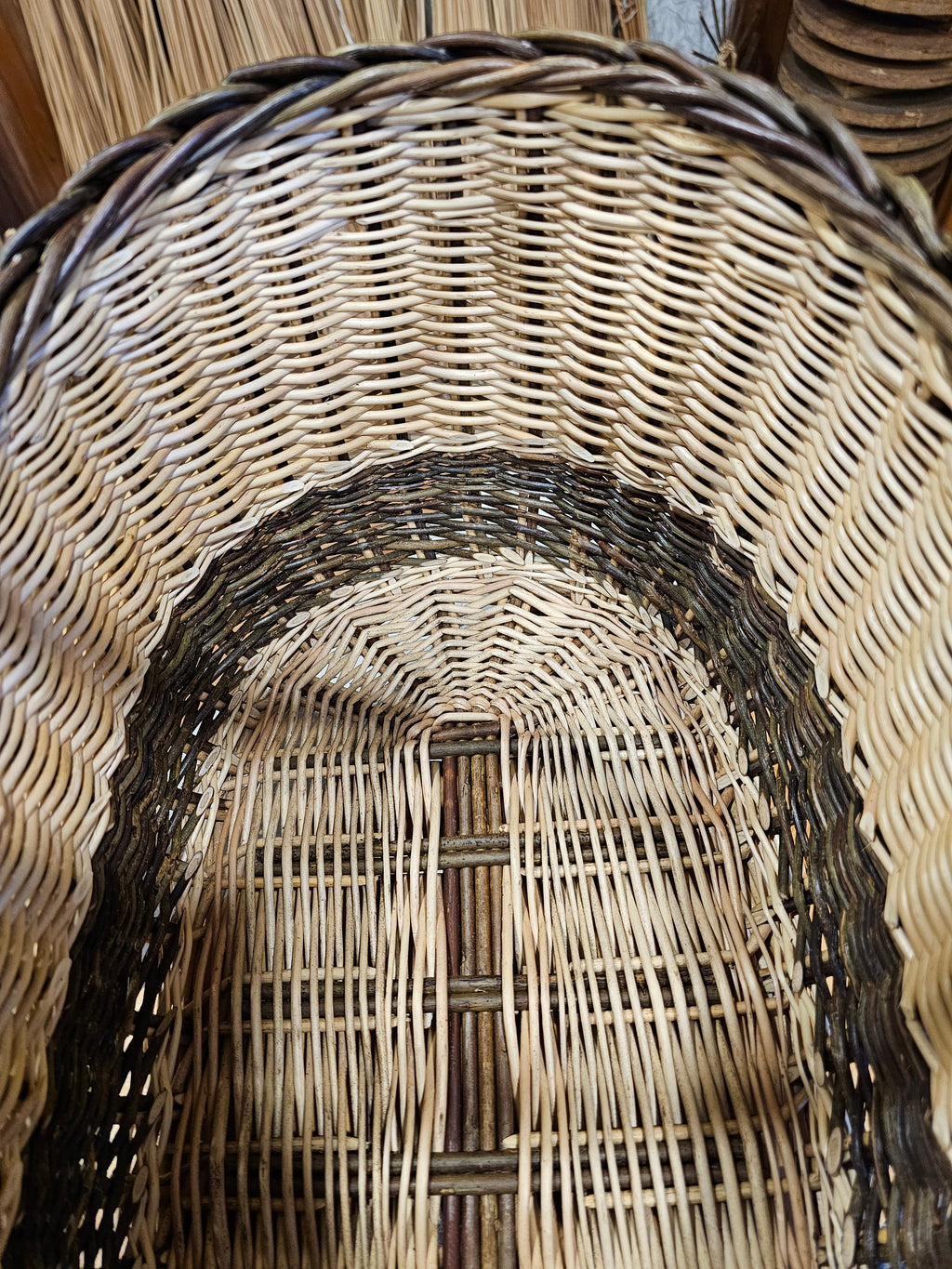 Wicker basket 041r - NaturelyWoven