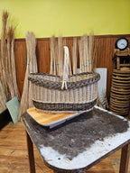 Wicker basket 041r - NaturelyWoven