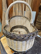 Wicker basket 041r - NaturelyWoven