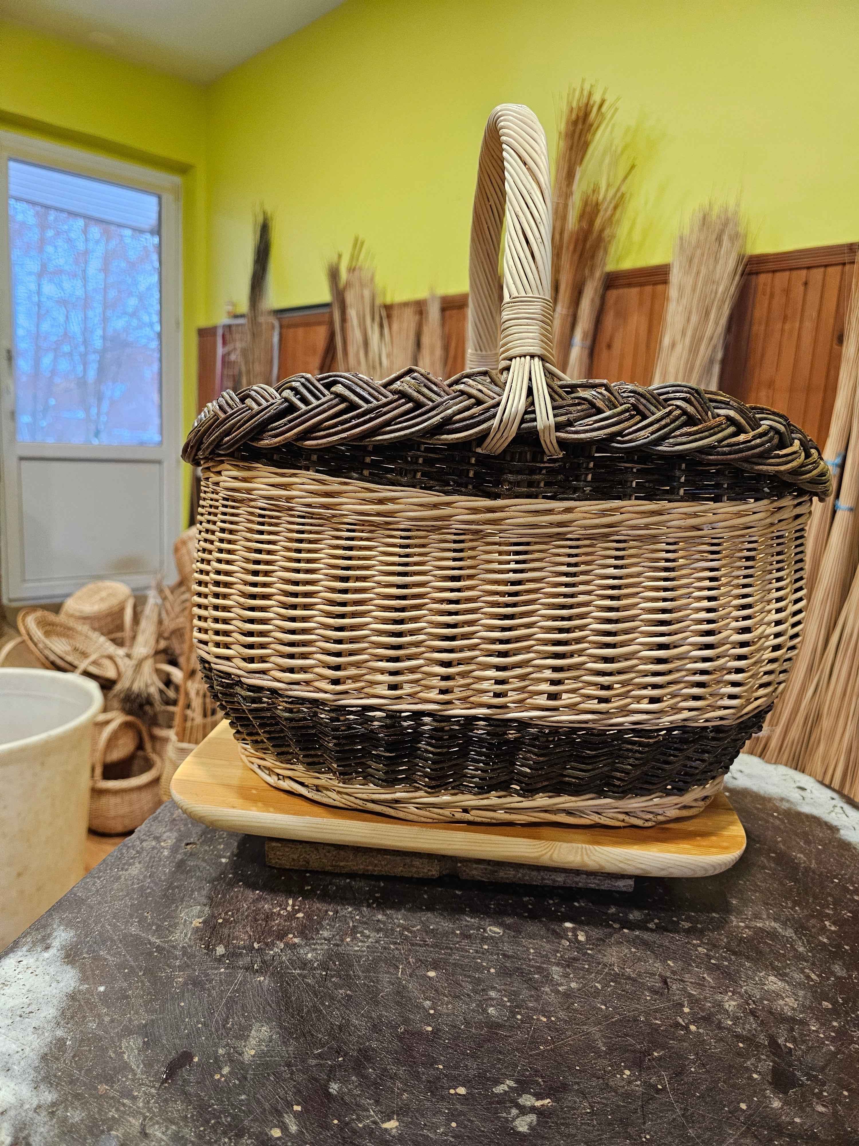 Sandėliavimo pintinė — vytelių pintinė, 8 nuotrauka