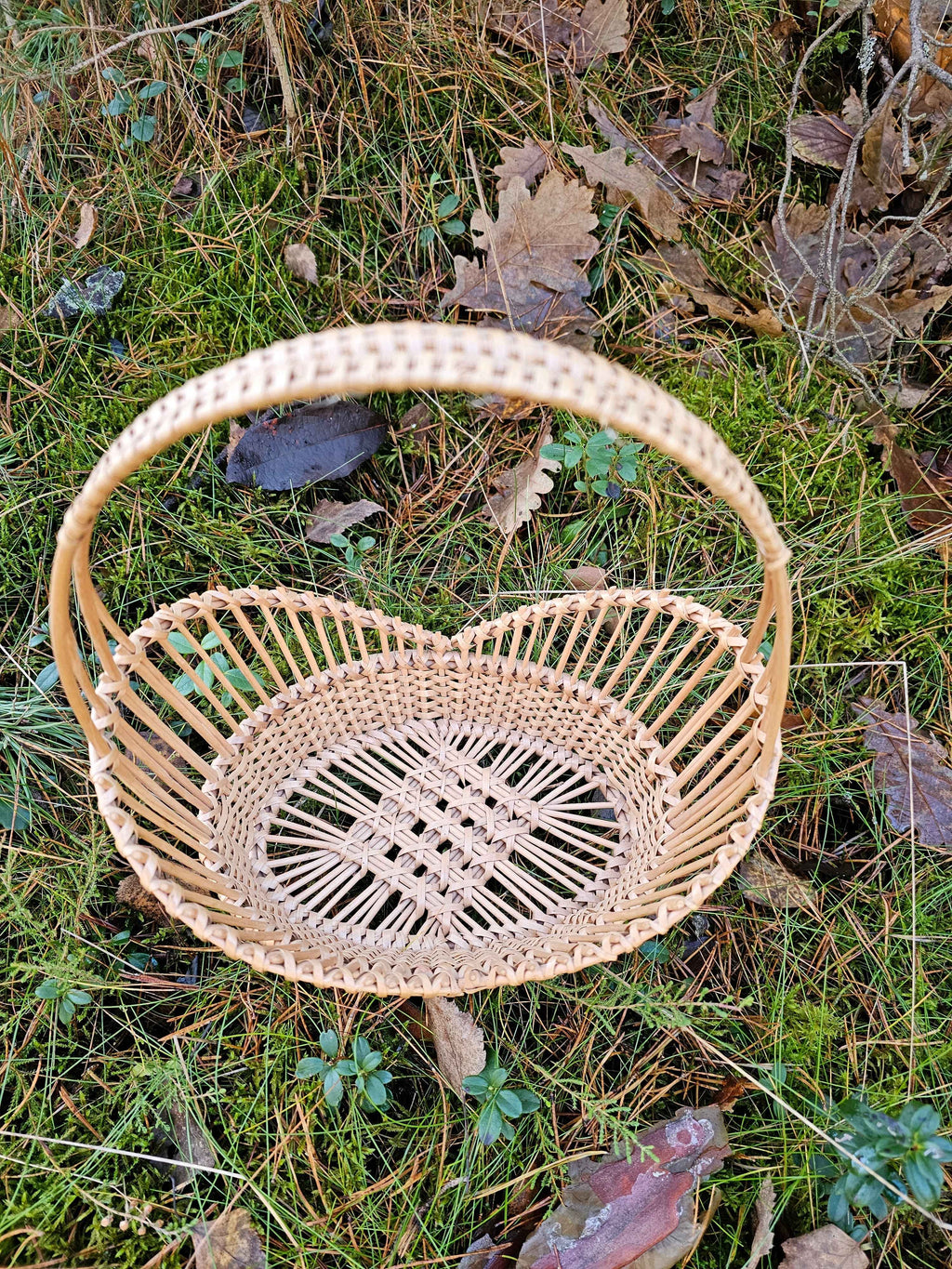 Wicker tray 036r - NaturelyWoven wicker - handmade