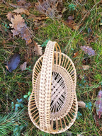 Wicker tray 036r - NaturelyWoven wicker - handmade