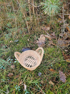 Wicker tray 037r - NaturelyWoven wicker - handmade