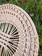Wicker tray 038r - NaturelyWoven wicker - handmade