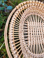 Wicker tray 038r - NaturelyWoven wicker - handmade