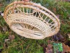 Wicker tray 038r - NaturelyWoven wicker - handmade
