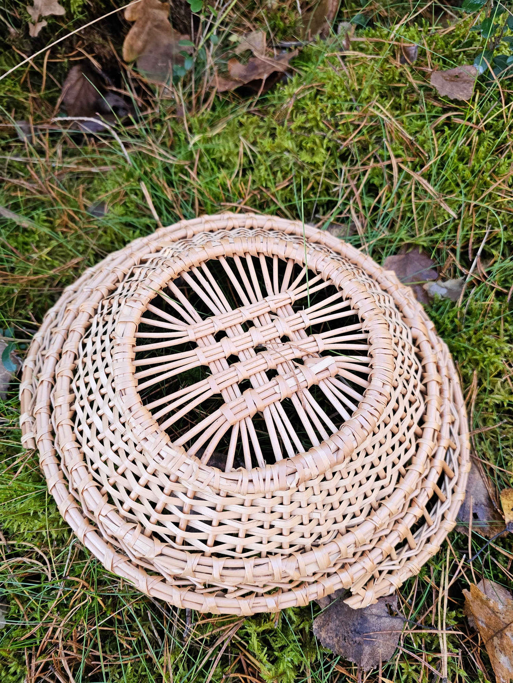 Wicker tray 038r - NaturelyWoven wicker - handmade