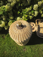 Wicker gas cylinder cover 034b - NaturelyWoven wicker - handmade