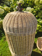 Wicker gas cylinder cover 034b - NaturelyWoven wicker - handmade