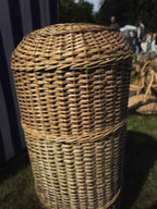 Wicker gas cylinder cover 012r - NaturelyWoven wicker - handmade