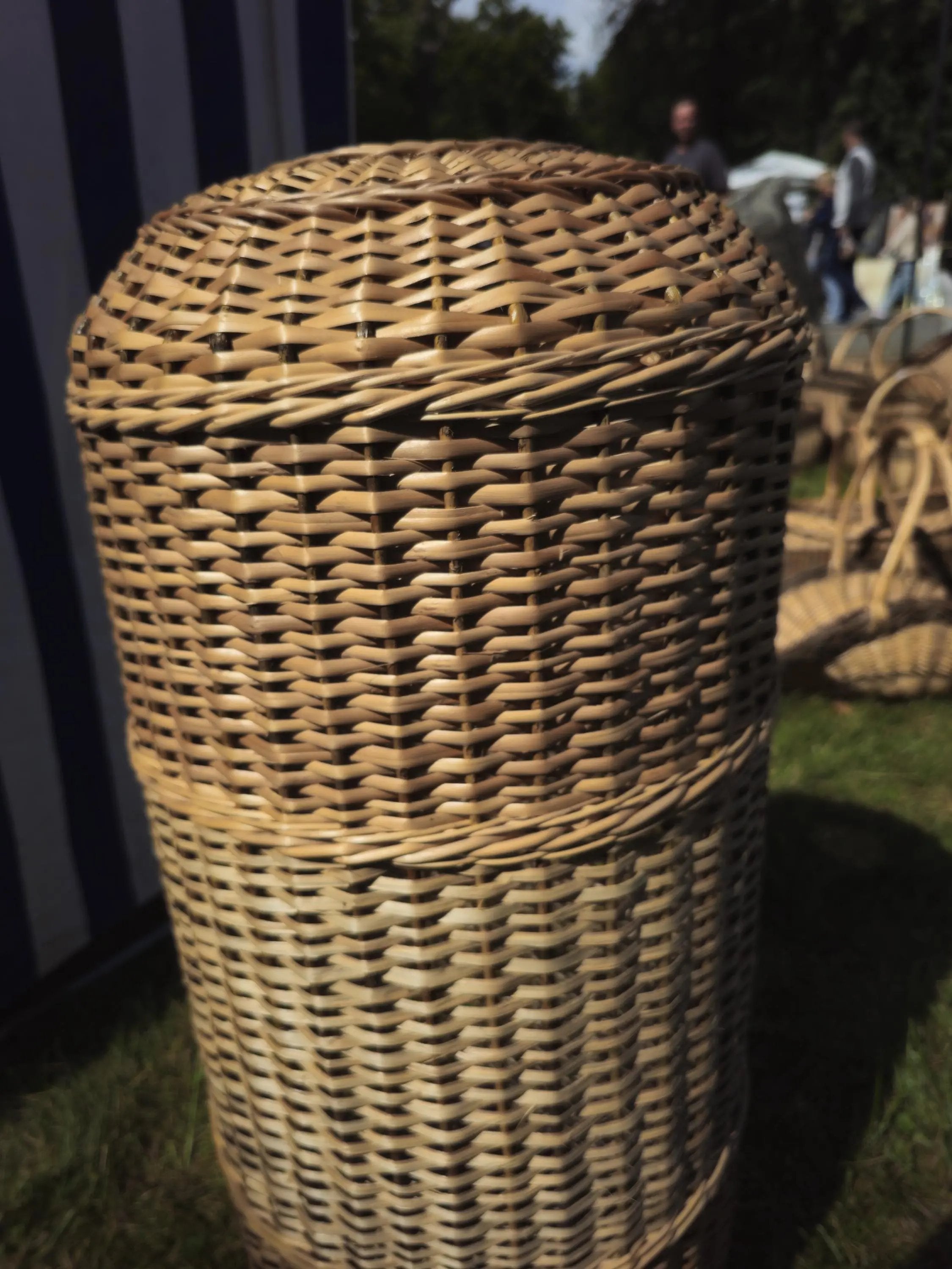 Rustic Willow Gas Cylinder Cover - Handwoven & Stylish Tank Sleeve - NaturelyWoven
