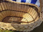Wicker basket 027r - NaturelyWoven wicker - handmade