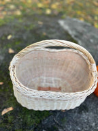 Wicker basket 041b - NaturelyWoven wicker - handmade