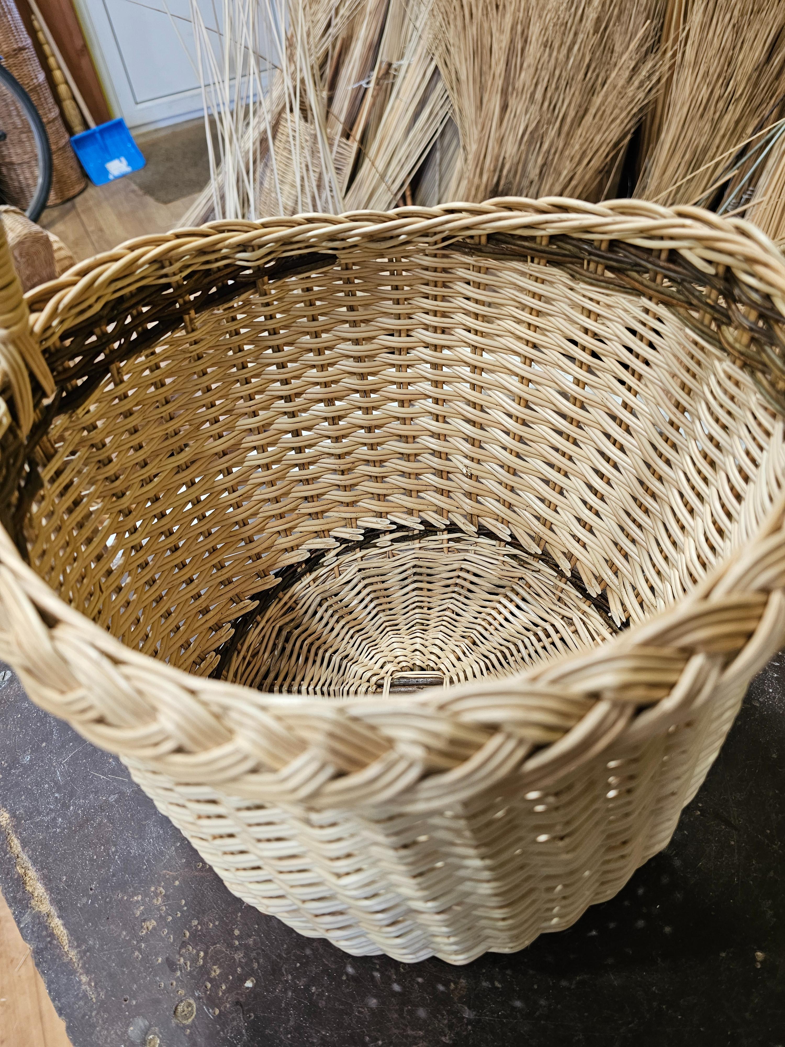 Sandėliavimo pintinė su aukšta rankena — daiktų pintinė, 14 nuotrauka