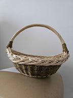 Wicker tray 024b - NaturelyWoven wicker - handmade